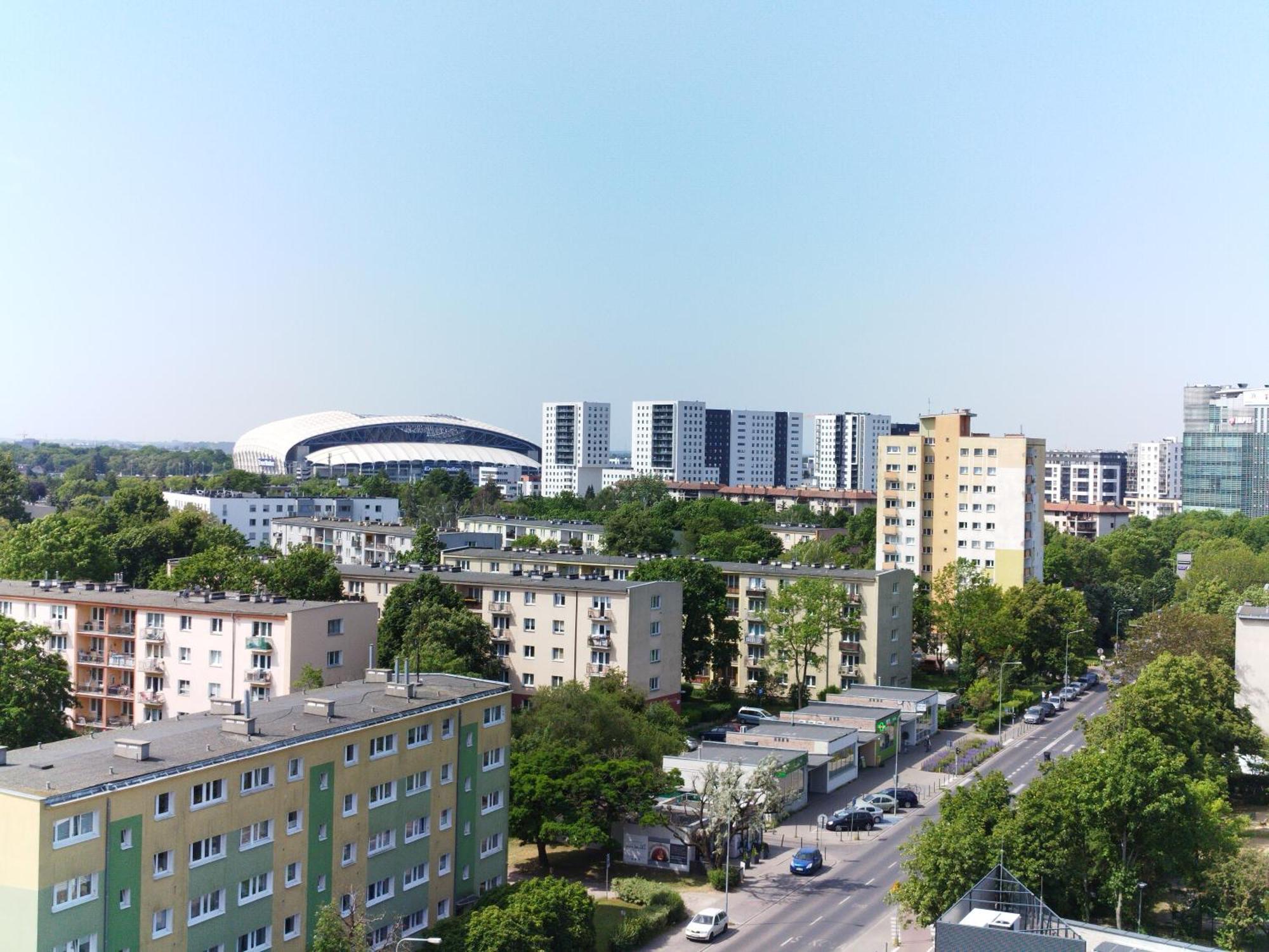 Lotnisko Parking Samodzielne Zameldowanie Blisko Stadion Targi Szpitale I Uczelnie Apartament